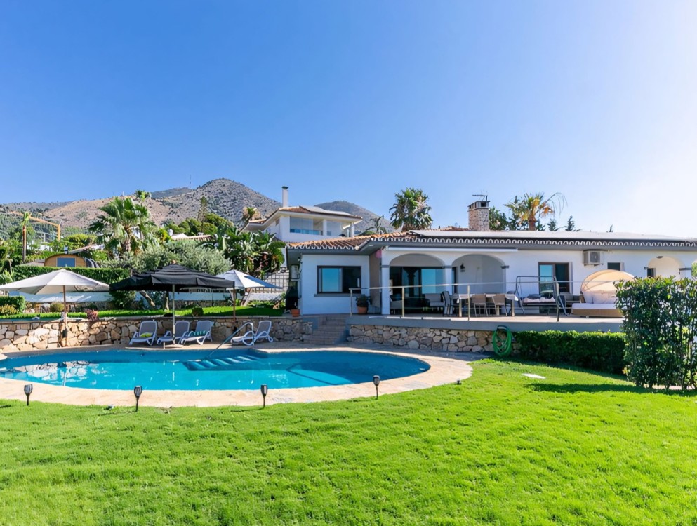 Single-Level Villa with Sea Views in Peaceful La Capellanía, Benalmádena